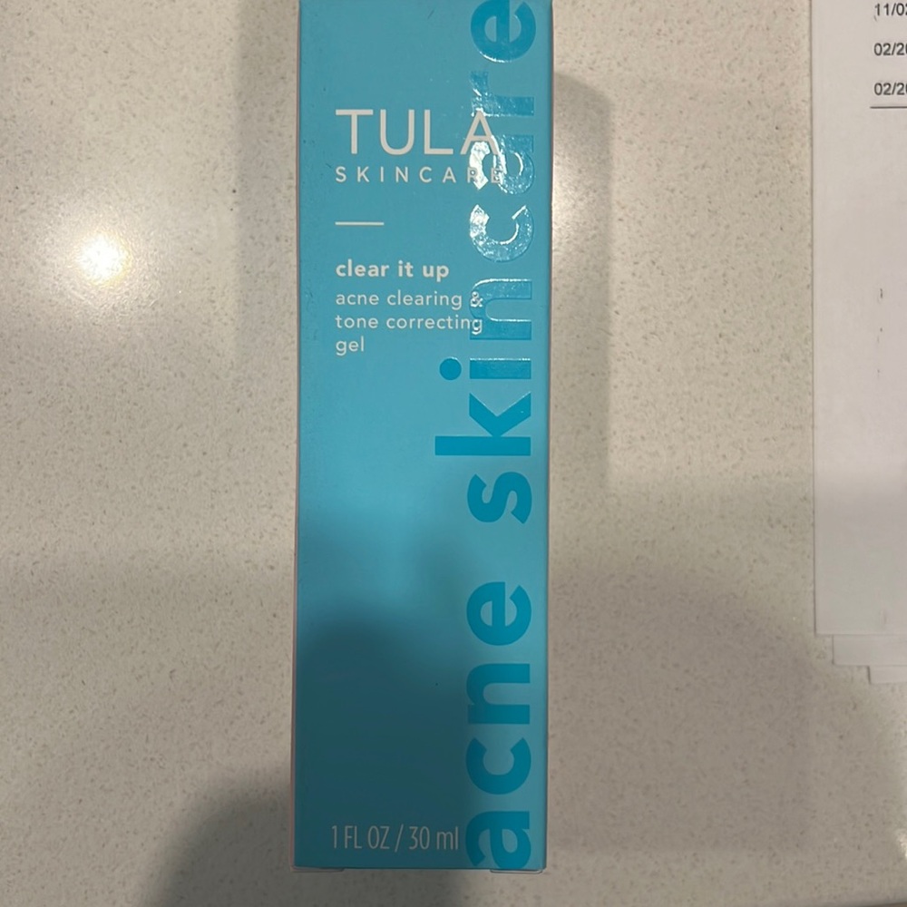 Tula, clear it up acne clearing and tone correcting gel, 1 fl oz/30 ml